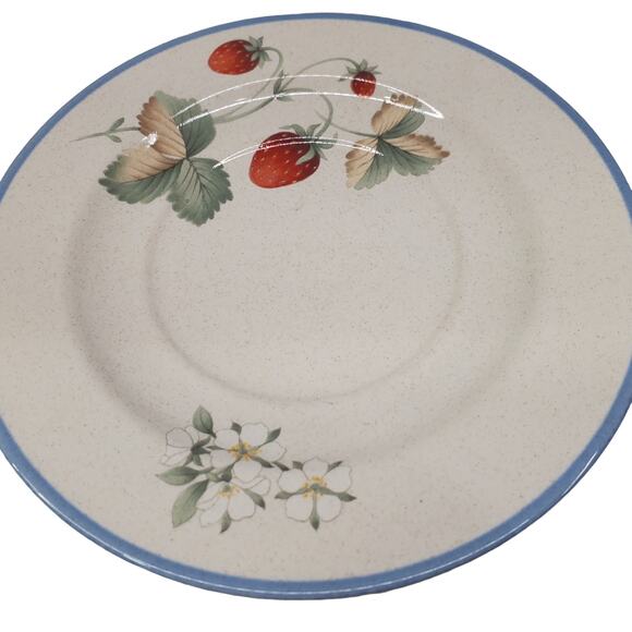 Luscious by Savoir Vivre JJ017 Saucer Plate Vintage Dinner Wear Set of 4 - Picture 3 of 10